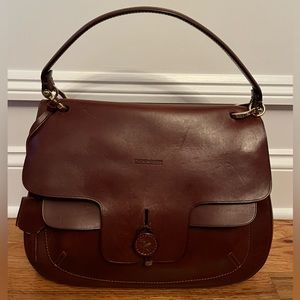 Dooney & Bourke Alto Chestnut Satchel Shoulder Bag Original One Of A Kind